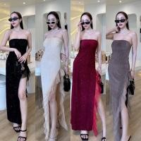 ราคา Gala Glitter ชุดเดรสยาวออกงาน เดรสกลิตเตอร์ (22263276559)