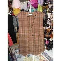 ราคา PAGEBOY เสื้อกั๊กสีน้ำตาลมือ 1 สไตล์ญี่ปุ่น (25179495012)