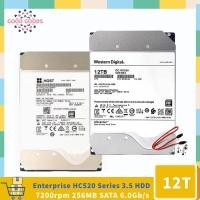 ราคา Hgst WD Ultrastar DC HC520 HUH721212Ale600 HUH721212Ale601 ฮาร์ดไดรฟ์ 7K2 Enterprise 12TB 7200 RPM 512e SATA 6Gb s 256MB Cache (22949508199)