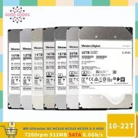 ราคา Wd Ultrastar 10TB 12TB 14TB 16TB 18TB 20TB 22TB Enterprise Hard Drive 7200 RPM 512e SATA 6Gb s 512MB Cache ฮาร ์ ดไดรฟ ์ ภายใน (18385731633)