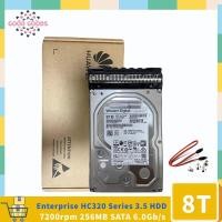ราคา ฮาร์ดไดรฟ์เอนเตอร์ไพรส์ HGST WD Ultrastar DC HC320 HUS728T8TALE600 7K2 8TB 7200 RPM 512e SATA 6Gb s 256MB Cache (25523687480)