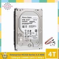 ราคา Hgst WD Ultrastar ฮาร์ดไดรฟ์เอนเตอร์ไพรส์ DC HC310 HUS726T4TALE6L4 7K2 4TB 7200 RPM 512e SATA 6Gb s 256MB Cache (25523642310)