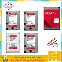 ราคา Hgst WD RED RED PLUS RED PRO 1TB 2TB HDD 3 5 ภายใน 7200 RPM 5400 RPM SATA 6Gb s 128MB 64MB NAS เดสก์ท็อปฮาร์ดไดรฟ์ภายใน (25133042457)