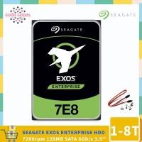 ราคา Seagate EXOS 7E8 1TB 2TB 4TB 6TB 8TB ENTERPRISE 3 5 HDD 7200rpm 256MB Cache SATA 6Gb s Air (24721707582)