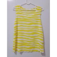 ราคา เสื้อกล้าม PEACE Size M สัขาว เหลือง มือสอง (25628528068)