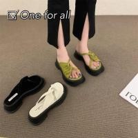 ราคา One for all พร้อมส่งจากไทย TX373 รองเท้าแตะแฟชั่น สีสวย ส้นสูง ส้น 5 5ซม ใส่แล้วสวย สไตล์เกาหลี รองเท้าแตะลําลอง เปิดนิ้ (16587657056)