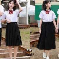 ราคา กระโปรงพลีททรงสวย ความยาว18 20 นิ้ว มีหลายไซส์ให้เลือก กระโปรงพลีทสีดำ กระโปรงยาวเอวสูง (18780209484)