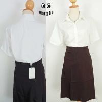ราคา เสื้อนักศึกษา สีขาวนวล มีสาบหลังทรงเข้ารูป แขนสามเหลี่ยม เข้ารูป (25051619636)
