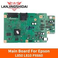ราคา Epson เมนบอร ์ ดเมนบอร ์ ด LogicBoard ใช ้ แล ้ ว สําหรับ L850 L810 PX660 Epson Mother Board กระดานหลัก (22390170030)