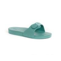 ราคา Scholl รองเท้าแตะ ผู้หญิง สกอลล์ แบบสวม รุ่น Pescura Flat Aqua (24828893507)