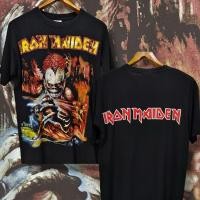 ราคา Iron Maiden ปี 1998 เสื้อยืดวงมือสอง ไม่มีตำหนิ เสื้อวง90s ลิขสิทธิ์แท้ (27604693275)