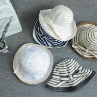 ราคา หมวกกันแดดสตรีรุ่นเกาหลีแฟชั่นหมวกลายเทรนด์หมวกสีแดงหมวกกันแดดท่องเที่ยวกลางแจ้งหมวกชายหาดปีกกว้าง (28453751545)