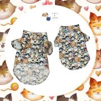 ราคา เสื้อเชิ้ตหมา เสื้อเชิ้ตแมว ลายน้องแมว (24126769892)
