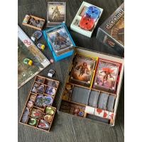 ราคา Plastic Gloomhaven Jaws of the Lion Board Game Organizer ชุดกล่องจัดเก็บอุปกรณ์เกมคมเขี้ยวราชสีห์ Sleeved cards (6258550080)