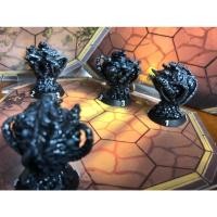 ราคา Resin Miniature Gloomhaven Gloomhaven Jaws of the Lion Board Game Black Sludge เกมคมเขี้ยวราชสีห์ (29751289125)