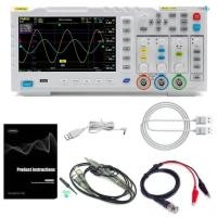 ราคา Fnirsi 1014d แบบพกพา 7 นิ้ว TFT จอแสดงผล LCD Two In One Dual Channel Input Signal Generator Desktop Oscilloscope Capture Output สัญญาณฟังก์ชั่น 100MHz 2 Ana log Bandwidth 1 (29604899526)