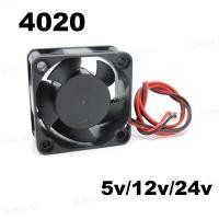 ราคา 40 มม Cooling 3D เครื ่ องพิมพ ์ พัดลม 40x40x20 มม Cooler Dc 24V 12V 5V 4020 4 ซม คอมพิวเตอร ์ น ้ ํามันพัดลมระบายความร ้ อนฮีทซิงค ์ 2PIN พัดลม TH10B (21587545395)