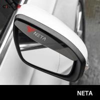 ราคา CRLSEO 2 ชิ้น กระจกมองข้างรถยนต์ คิ้วกันฝนรถยนต์ ของแต่งรถ สำหรับ Neta V 2022 (20780767227)