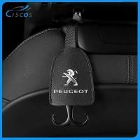 ราคา Ciscos ตะขอเกี่ยวเบาะหลังรถยนต์ หนัง ตะขอแขวนรถ สำหรับ Peugeot 406 3008 2008 405 5008 (21384059874)