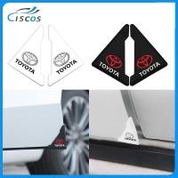 ราคา Ciscos 2 ชิ้น มุมประตูรถ กันรอยประตูรถยนต์ ของแต่งรถยนต์ สำหรับ Toyota Corolla Wigo Wish Sienta Yaris Altis Fortuner CHR Camry Vios RAV4 Avanza Rush Innova (22368640090)