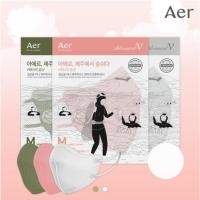 ราคา พร้อมส่ง รุ่นใหม่ KF94 Aer AdvancedV Jeju แมสเกาหลี Made in Korea kf94 mask korea ของแท้ (14118623221)