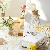 ราคา พร้อมส่ง ขวดแก้วใส ใส่เลี้ยงต้นไม้น้ำ แจกันมินอมอล แจกันแก้วใส (27100426564)