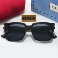 ราคา GUCCI 2024 ใหม่ กุชชี่ แว่นกันแดดแฟชั่นหรูหราสไตล์เดียวกันสําหรับผู้ชายและผู้หญิงป้องกันแสงที่แข็งแกร่งและแว่นกันแดด ยูวี400 (28204302900)