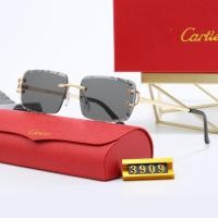 ราคา 2024 ใหม่หรูหรา Cartier แว่นกันแดดแฟชั่น Unisex Anti Strong Light และ Anti UV แว่นตากันแดด UV400 (26454254425)