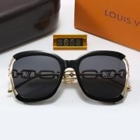ราคา 2024 ใหม่หรูหรา Louis Vuitton แว่นกันแดดแฟชั่นผู้หญิง Anti Strong Light และ Anti UV แว่นตากันแดดโพลาไรซ์ UV400 (26454254422)