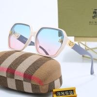ราคา BURBERRY 2024 หรูหราใหม่ เบอร์เบอร์รี่ แว่นกันแดดแฟชั่นผู้หญิงป้องกันแสงที่แข็งแกร่ง ป้องกันรังสียูวีแว่นกันแดดโพลาไรซ์ ยูวี400 (26454254384)