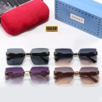 ราคา GUCCI แว่นกันแดด กุชชี่ หรูหราและทันสมัยใหม่ทั้งชายและหญิงคลาสสิกย้อนยุคอินเทอร์เน็ตคนดังร้อนขายแว่นกันแดดสดขนาดเล็ก ยูวี400 (25032992075)