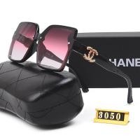 ราคา ใหม่หรูหรา Chanel แว่นกันแดดแฟชั่น Unisex Classic Retro Internet ยอดนิยมแว่นตากันแดดขนาดเล็กสด UV400vv (27654401377)