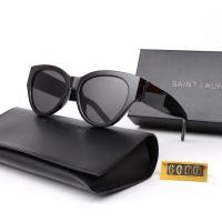 ราคา ใหม่หรูหรา YSL Saint Laurent แว่นกันแดดแฟชั่น Unisex คลาสสิก Retro อินเทอร์เน็ตยอดนิยมยอดนิยมแว่นตากันแดดขนาดเล็กสด UV400 (26854398711)