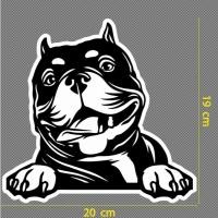 ราคา สติกเกอร์ ตัด ไดคัท หมา สุนัข อเมริกัน บูลลี่ American Bully สำหรับ ติดแต่ง รถ มอเตอร์ไซค์ วัสดุเป็น PVC กันน้ำ ทนแดด (27052762199)