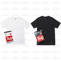 ราคา เสื้อยืด Supreme Tagless Tee ลิขสิทธิ์แท้100 (25956975592)