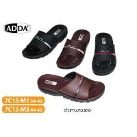 ราคา B7C15 รองเท้าแตะแบบสวมผู้ชาย รองเท้า adda ผู้ชายAD 7C15 สีดำ สีเทา สีขาว สีแดง (7662627203)