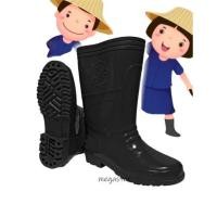 ราคา B รองเท้าบู๊ท ทำไร่ ทำนา ทำสวน กันฝน กันน้ำ (20113026214)