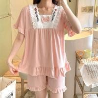 ราคา ชุดนอนคอเหลี ่ ยมวันสตรีชุดสูทแขนสั ้ นคู ่ สั ้ นชุดนอนเรียบง ่ ายผู ้ หญิงหลวมสไตล ์ ชาแนลเสื ้ อผ ้ าบ ้ าน 6A17 (28853095295)