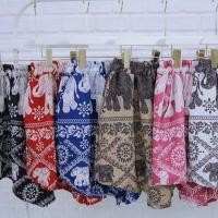 ราคา ส่งฟรี ก716 กางเกงขาสั้นลายช้าง กางเกงคนอ้วน ผ้าไหมอิตาลี พิมพ์ลาย ไซส์ใหญ่ เชือกรูดได้ ใส่เที่ยวทะเล งานช่างไทย (25222587080)