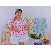 ราคา เสื้อยืดกระดุมหน้า ลายน้องหมี A915 (28501295556)