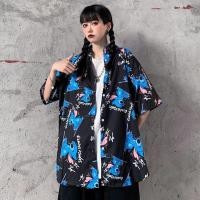 ราคา เสื้อเชิ้ตฮาวายแขนสั้น เสื้อเหมาะสำหรับฤดูร้อนพิมพ์ลายสติฟ เสื้อสงกรานต์ สไตล์เกาหลี เนื้อผ้าอออตาลี ผ้าอย่างดี แฟชั่นฤ (25468069585)