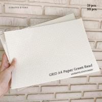 ราคา Grid A4 Green Read Paper กระดาษเส้นกริด (2074630272)
