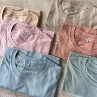ราคา เสื้อคอกลม โทนมินิมอล เรียบหรู Muji style เนื้อนิ่ม ใส่สบาย (15720712696)