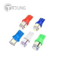 ราคา หลอดไฟหรี่ ไฟส่องป้าย ไฟไมล์ T10 LED 5 ชิพ 1 คู่ ไฟรถยนต์ มอเตอร์ไซค์ (16130716512)