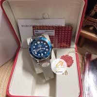 ราคา พร้อมส่ง CC swiss นาฬิกาข้อมือO Sea master เจมส์บอน60th เครื่องAutomatic มาพร้อมสายลวดสแตนเลสแท้ (25778800690)