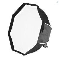 ราคา Triopo KS120 ซอฟท์บ็อกซ์ Octagon แบบพับได้ 120 ซม พร้อมที่จับผ้านุ่มสําหรับ Godox Yongnuo Andoer On camera Flash Light (29855190113)