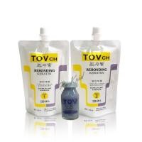 ราคา TOVch ครีมยืดผมแบบสองขั้นตอน ผสมเคราตินเข้มข้น ขนาด 250 กรัม สำหรับ 1 2 หัว ครีมยืดTOVch (6739758797)