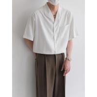 ราคา 2024 ฤดูร้อนใหม่เสื้อเชิ้ตแขนสั้นสไตล์จีนสําหรับเด็กผู้ชายที่มีเกรดสูงและคิวบาคอเสื้อหลวมสําหรับผู้ชาย (27855115779)