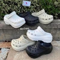 ราคา รองเท้าแตะ Crocs Mega Crush Clog ผู้หญิง ส้นสูง มีไชส์35 40รองเท้าสวยสวย (18977062834)
