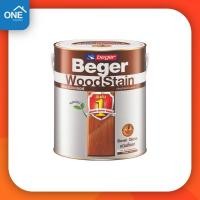 ราคา Beger สีย้อมไม้ชนิดกึ่งเงา เบเยอร์ วูดสเตน ขนาด 1 4 แกลลอน Beger WoodStain สีทาไม้ สีย้อมไม้ ภายนอก และภายใน (6988613437)